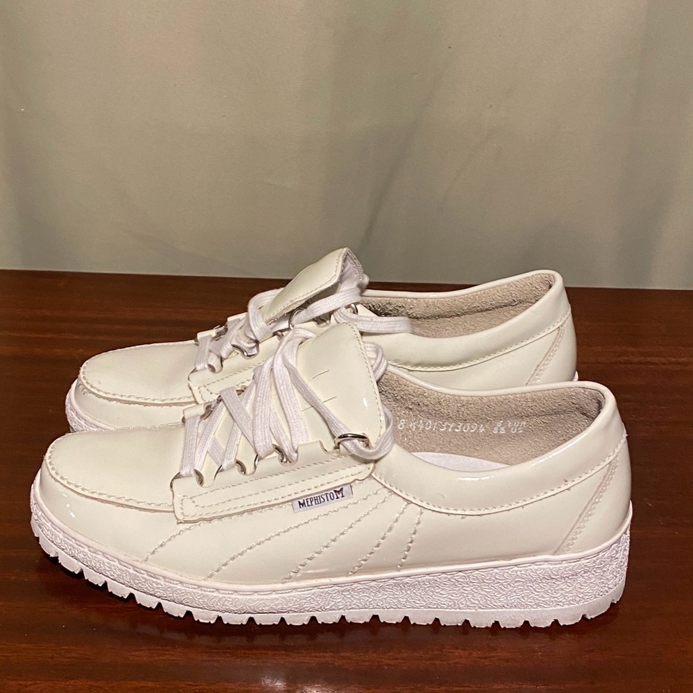 Mephisto Sneakers Lady Originals Cream White  8.5